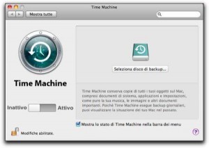 Mac OS X e Time Machine, il backup visto da Apple