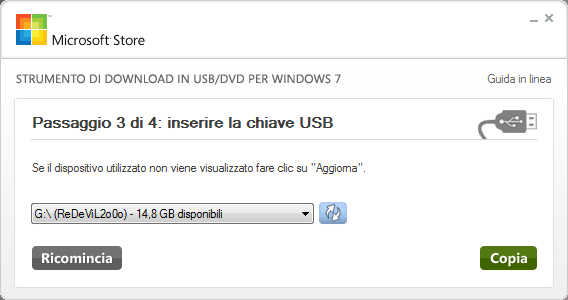 Installare Windows 7 su Netbook da chiavetta USB