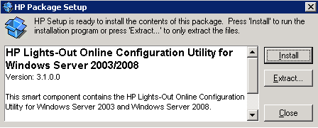 Configurare la iLO di un server HP tramite software