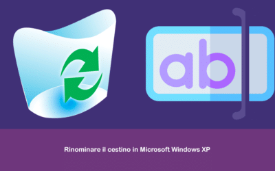 Rinominare il cestino in Microsoft Windows XP