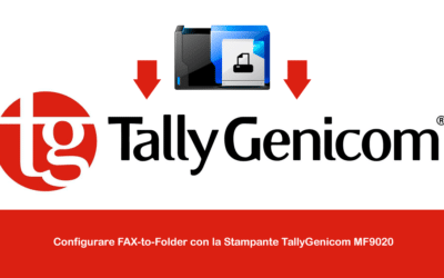 Configurare FAX-to-Folder con la Stampante TallyGenicom MF9020