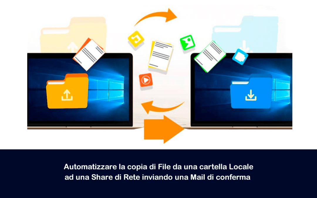 Automatizzare la copia di File da una cartella Locale ad una Share di Rete inviando una Mail di conferma
