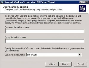 Installare Windows Service For Unix Su Windows 2003 Server