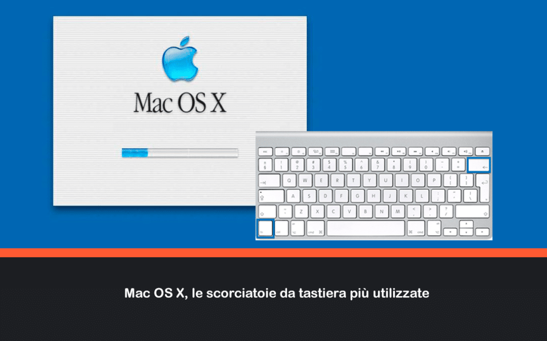 Mac OS X, le scorciatoie da tastiera più utilizzate