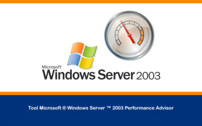 Tool Microsoft ® Windows Server ™ 2003 Performance Advisor