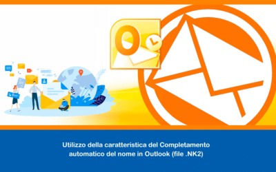 Utilizzo della caratteristica del Completamento automatico del nome in Outlook (file .NK2)