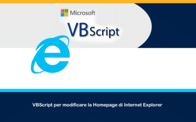 VBScript per modificare la Homepage di Internet Explorer