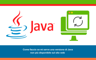 Come faccio se mi serve una versione di Java non più disponibile sul sito web?