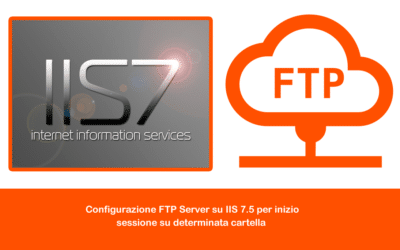 Configurazione FTP Server su IIS 7.5 per inizio sessione su determinata cartella