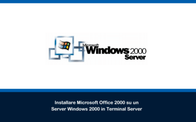 Installare Microsoft Office 2000 su un Server Windows 2000 in Terminal Server