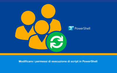 Modificare i permessi di esecuzione di script in PowerShell