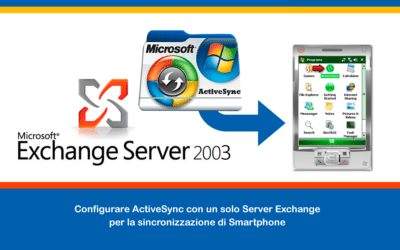 Configurare ActiveSync con un solo Server Exchange per la sincronizzazione di Smartphone