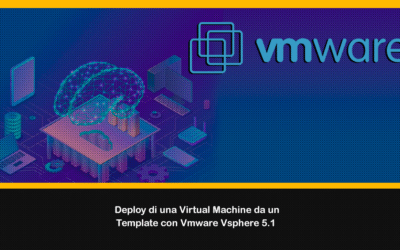 Deploy di una Virtual Machine da un Template con Vmware Vsphere 5.1