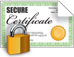 Impossibile visualizzare le cartelle pubbliche in Microsoft Exchange 2003 a causa del nome del server del certificato SSL non è corretto (ID no: c103b404)