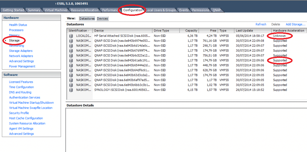 Verificare Stato VAAI Degli Storage Di Un Host VmWare ESXi