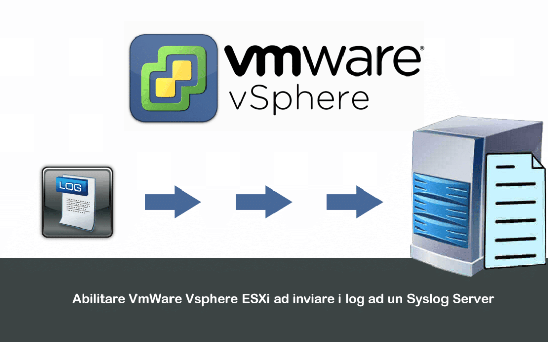 Abilitare VmWare Vsphere ESXi ad inviare i log ad un Syslog Server