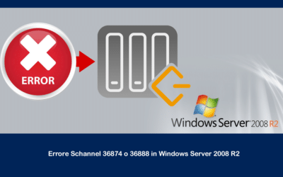 Errore Schannel 36874 o 36888 in Windows Server 2008 R2