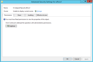 Windows Server 2012 Problemi Di Accesso Alle Cartelle Con UAC Attivo ...