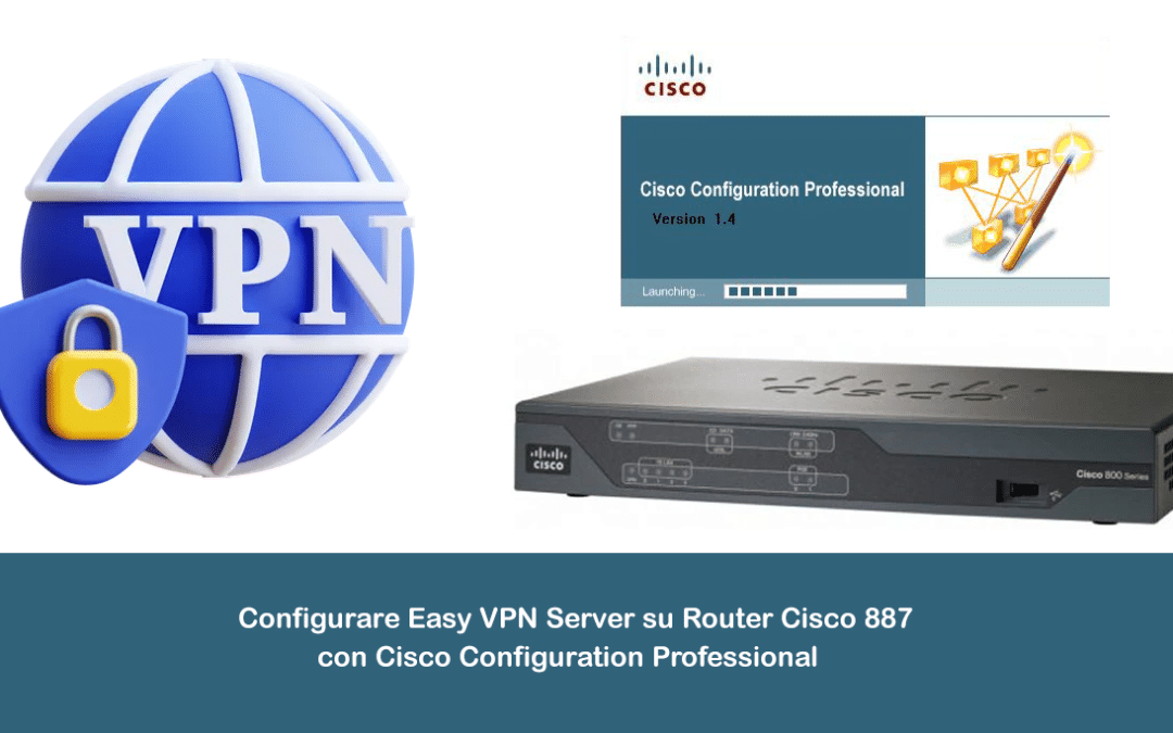 Configurare Easy VPN Server su Router Cisco 887 con Cisco Configuration Professional