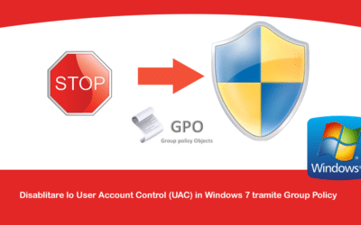 Disablitare lo User Account Control (UAC) in Windows 7 tramite Group Policy