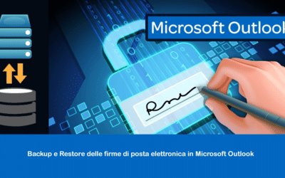 Backup e Restore delle firme di posta elettronica in Microsoft Outlook