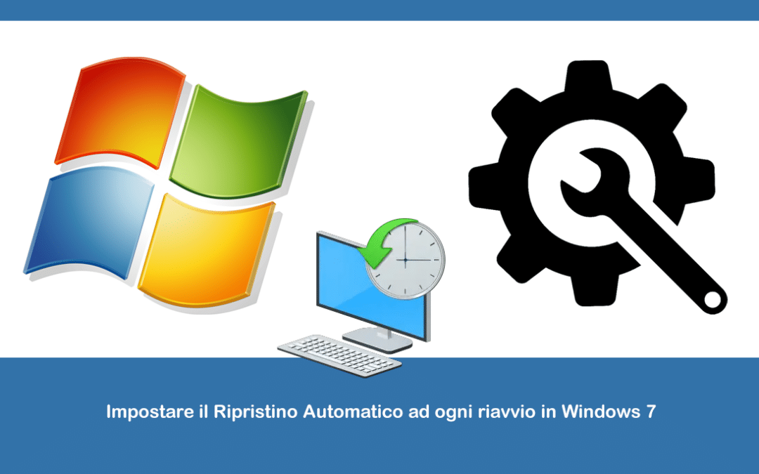 Impostare il Ripristino Automatico ad ogni riavvio in Windows 7