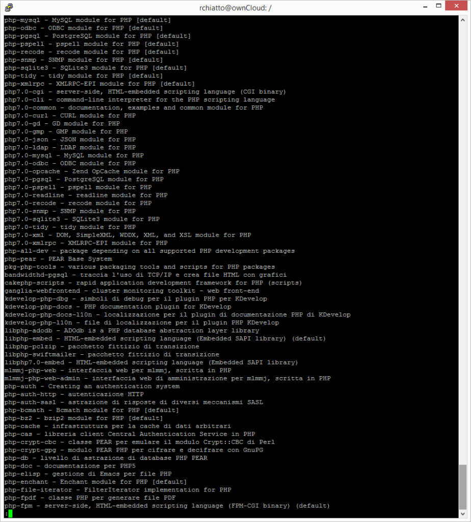 Installazione Linux, Apache, MySQL, PHP (LAMP) stack su Ubuntu 16.04