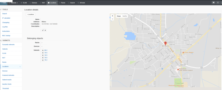 Integrare PhpIPAM Con Google Maps JavaScript API Per Visualizzare Le ...