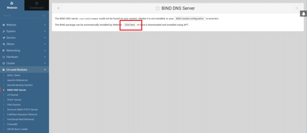 Installazione e Configurazione del DNS Server BIND su Raspberry tramite Webmin