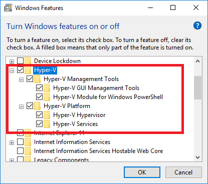 Attivazione e Configurazione di Hyper-V in Windows 10