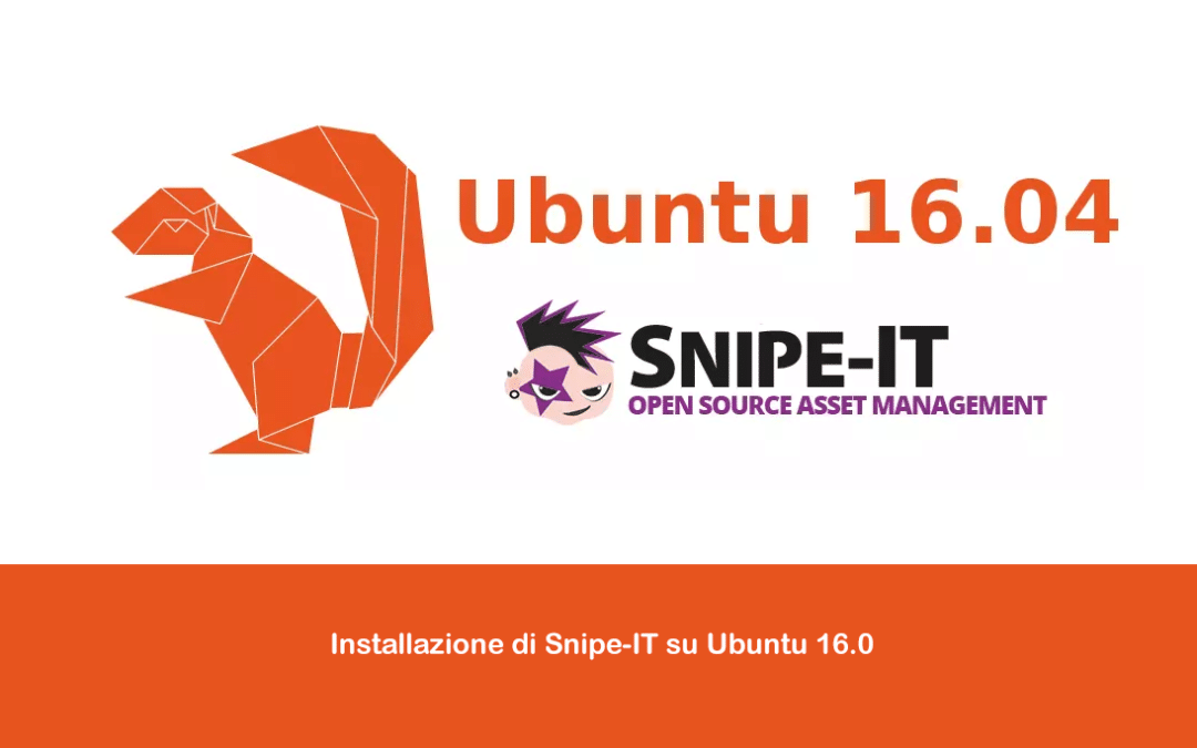 Installazione di Snipe-IT su Ubuntu 16.0