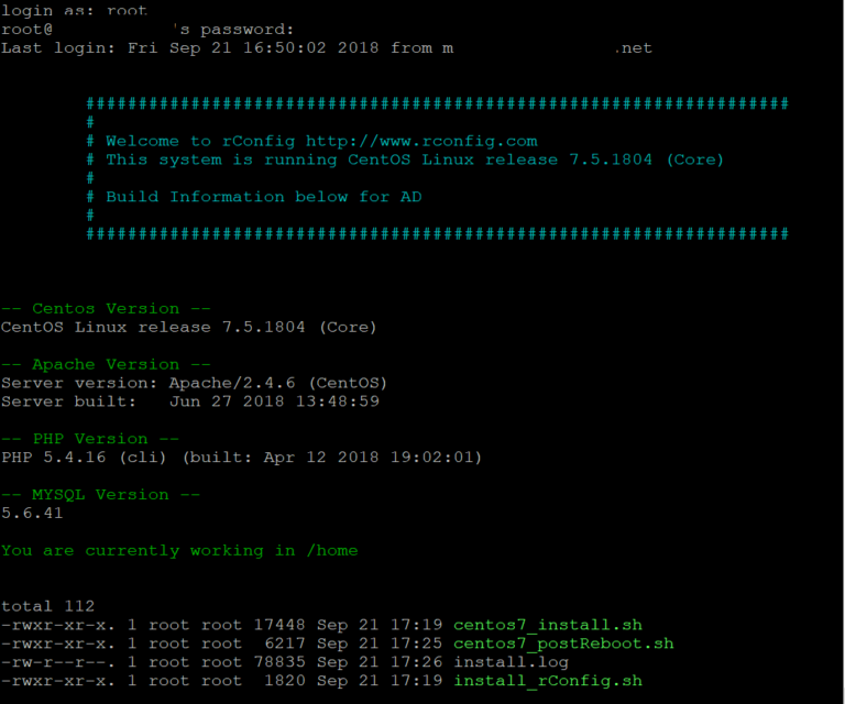 Installazione E Configurazione Di RConfig Su CentOS 7 - RaffaeleChiatto.com