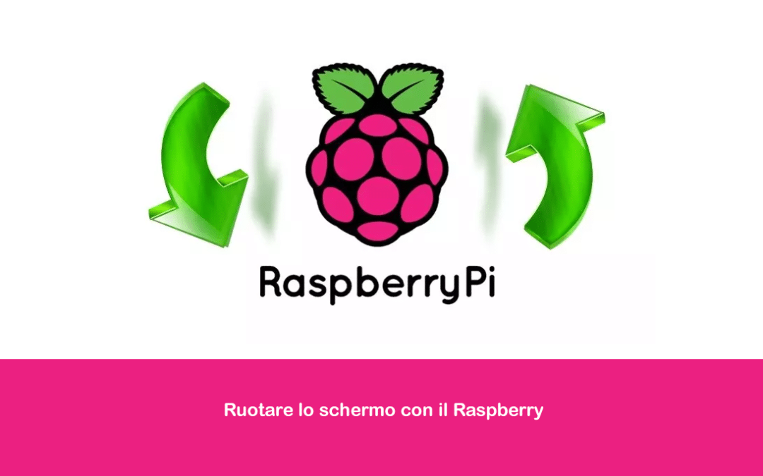 Ruotare lo schermo con il Raspberry