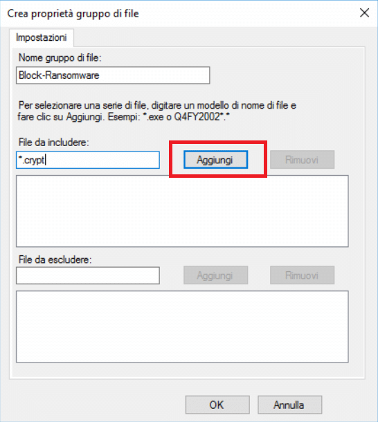 Bloccare i Ransomware su File Server Microsoft Windows con l'utility File Server Resource Manager (FSRM)