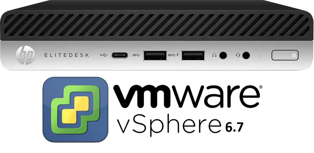 Installazione di VmWare ESXi 6.7 U2 su Mini PC HP Elitedesk 705 G4 35W