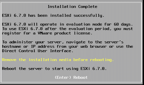 Installazione e Configurazione Base di VMware Vsphere ESXi 6.7 U3