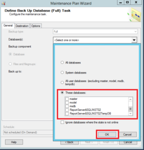 Configurazione Backup Automatico Dei Database In Microsoft SQL Server ...