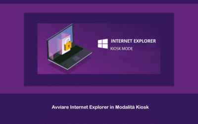 Avviare Internet Explorer in Modalità Kiosk