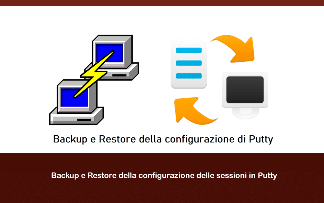 Backup e Restore della configurazione delle sessioni in Putty