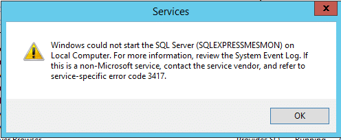 Errore SQL Server FCB::Open failed: Could not open file master.mdf (master.ldf ) for file number 2. OS error: 5(Access is denied.)