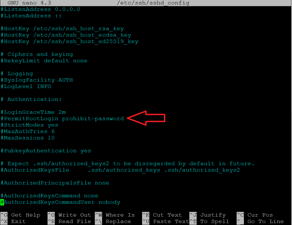 Abilitare la console SSH per l'utente Root in Ubuntu Server