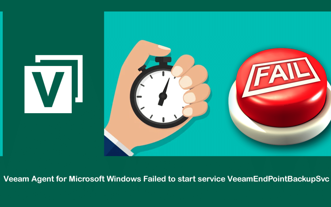 Veeam Agent for Microsoft Windows Failed to start service VeeamEndPointBackupSvc