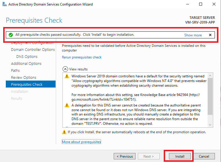 Installazione E Configurazione Di Un Domain Controller In Microsoft Windows Server 2019 tramite Windows Admin Center e Server Manager