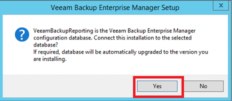 Upgrade di Veeam Backup & Replication dalla versione 9.5.4 alla versione 10