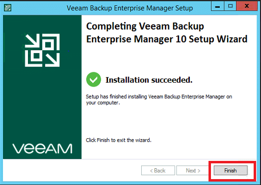 Upgrade di Veeam Backup & Replication dalla versione 9.5.4 alla versione 10