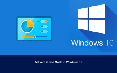 Attivare il God Mode in Windows 10