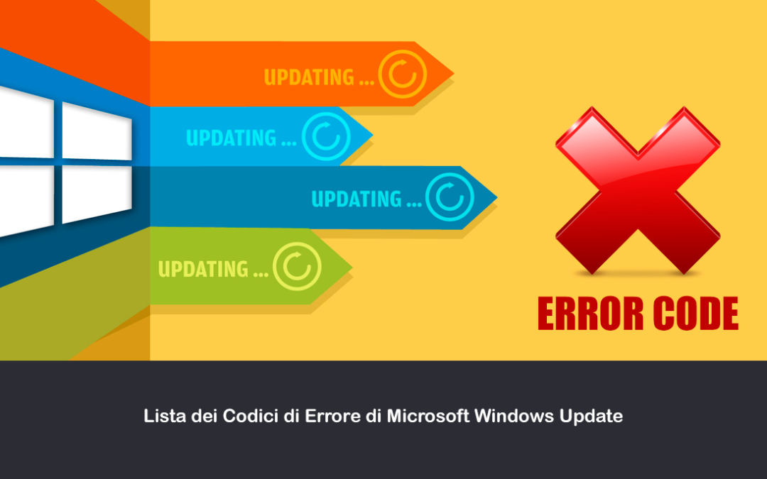Lista dei Codici di Errore di Microsoft Windows Update
