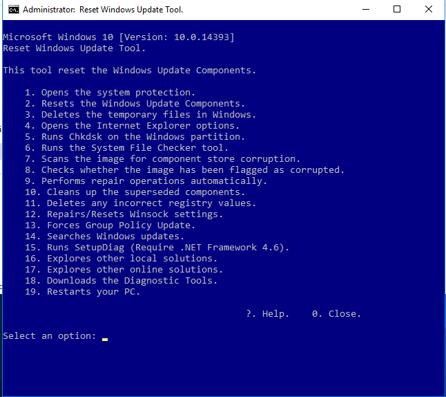 Risoluzione dell'Errore di Windows Update 0x80244007 - SOAP client failed