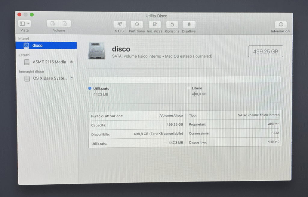 Clonazione Hard Disk in Apple iMac per sostituzione con Hard Disk SSD