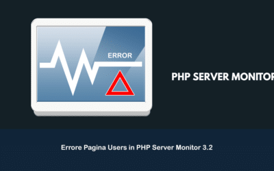 Errore Pagina Users in PHP Server Monitor 3.2